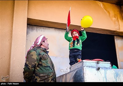 ورود اهالی فوعه و کفربا به حلب