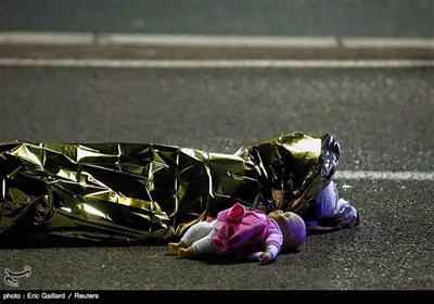 یکی از قربانیان حملات تروریستی فرانسه که با حرکت کامیون در بین جمعیت در نیس فرانسه انجام شد