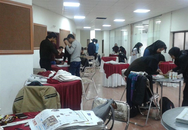 سومین دوره مسابقات «صندلی روزنامه‌ای» در دانشگاه کردستان برگزار شد