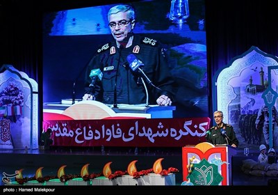 سخنرانی سرلشکر محمد باقری رئیس ستاد کل نیروهای مسلح در کنگره سراسری 6500 شهید فاوا دفاع مقدس