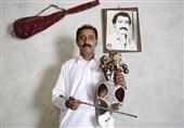 علی محمد بلوچ نوازنده قیچک