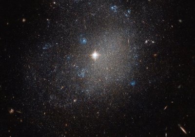 Tasnim News Agency - Hubble Chases Small Stellar Galaxy in The Hunting Dog