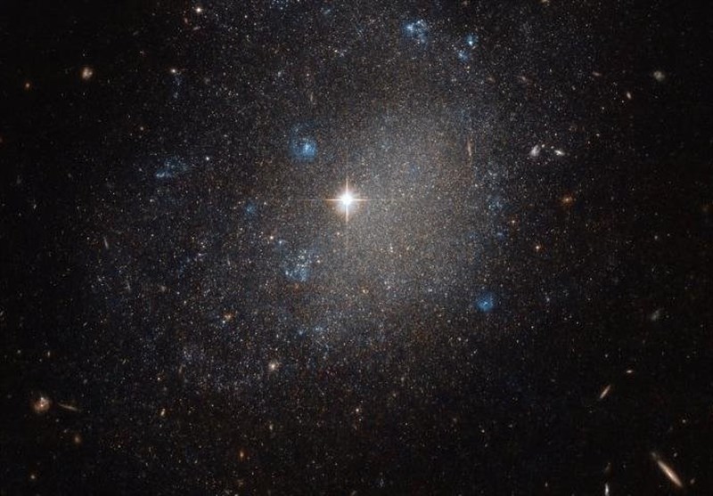 کشف کهکشانی بسیار نادر در فضا+عکس