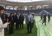 اعضای هیئت رئیسه فدراسیون فوتبال از ورزشگاه امام رضا(ع) مشهد بازدید کردند‌