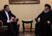 ایرانی نائب وزیر خارجہ کی سید حسن نصر اللہ کے ساتھ ملاقات