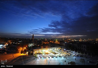 مدینة حلب قبل وبعد تدمیرها من قبل الإرهابیین