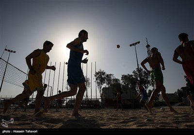 اردوی مشترک تیم ملی والیبال ساحلی ایران و تاجیکستان