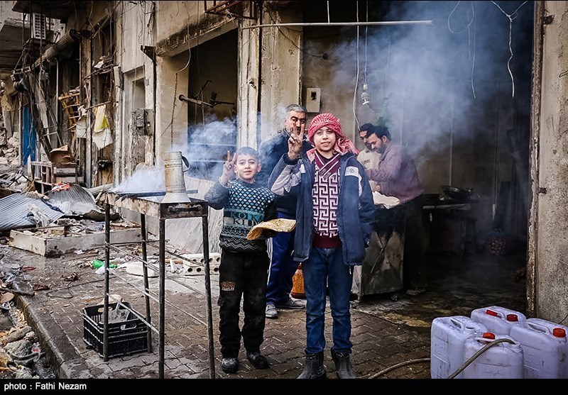 «تصاویر اختصاصی تسنیم»؛ اوضاع شرق «حلب» پس از اخراج تروریست‌ها