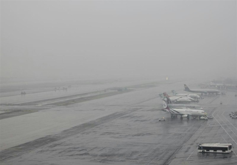 احتمال لغو پروازهای فرودگاه سنندج به دلیل بارش برف