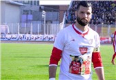 کاپیتان تیم فوتبال نساجی مازندران مصدوم شد