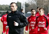 تمرین پرسپولیس و سیدجلال حسینی