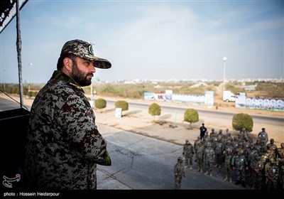 المرحلة الأخیرة من مناورات الدفاع الجوی فی جنوبی ایران