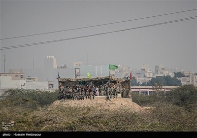 مدافعان آسمان ولایت نامی ایرانی جنگی مشقوں کا آخری مرحلہ