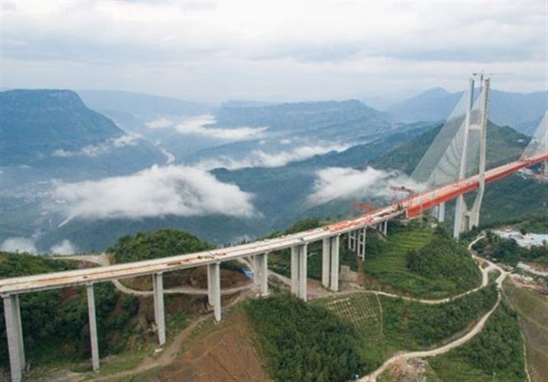 فیلم/بزرگترین پل معلق جهان افتتاح شد