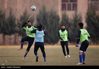 تمرین تیم فوتبال استقلال تهران