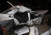 2 کشته و 5 مجروح در تصادف جاده‌ای در محور بندرترکمن به آق‌قلا