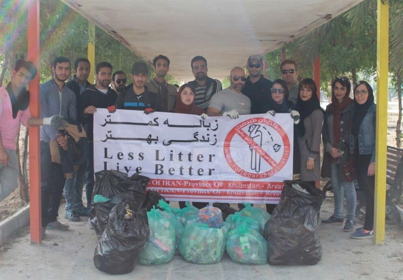 ترویج «پاک‌سازی» تا «پاکبانی» توسط فعالان محیط‌زیست آبادان و خرمشهر