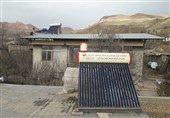295 دستگاه آبگرمکن خورشیدی در روستاهای استان کرمانشاه نصب شد
