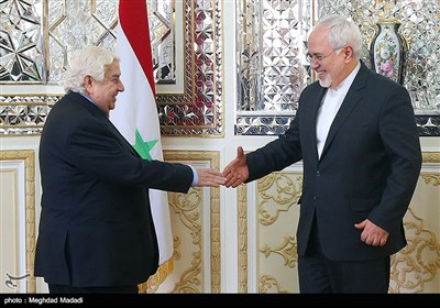 دیدار وزیرخارجه سوریه با ظریف