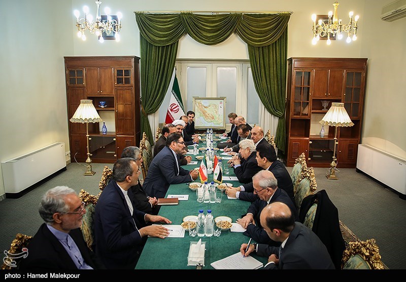 دیدار وزیر امور خارجه سوریه با دبیر شورای عالی امنیت ملی