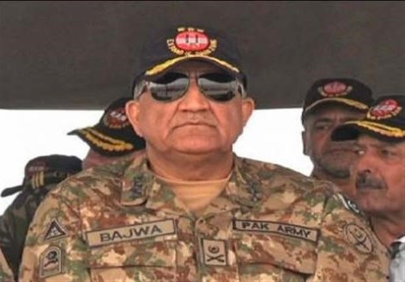 تاکید رئیس ستاد ارتش پاکستان به ساخت حصار در مرزهای شرقی افغانستان