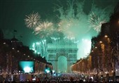 عکس / جشن سال نو در فرانسه