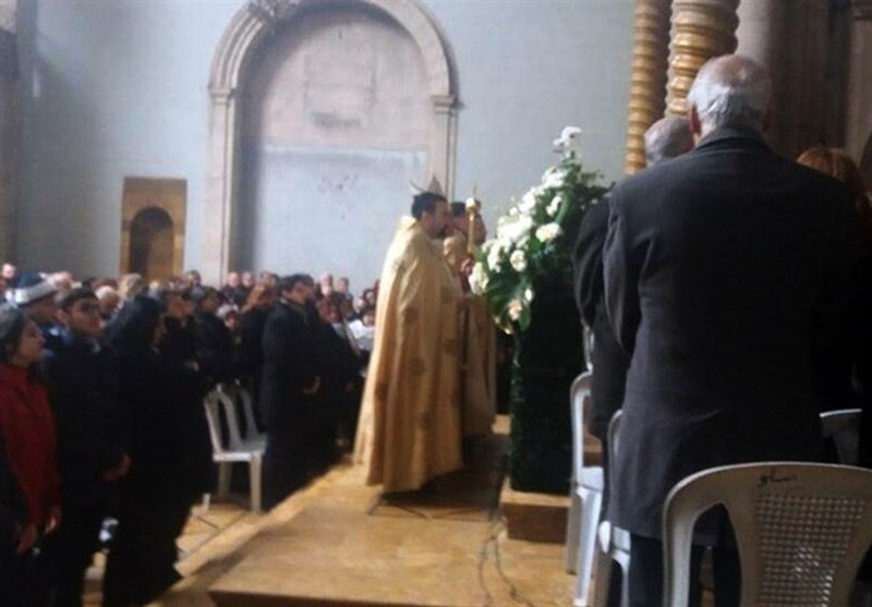 1st New Year’s Day Church Service Held in Aleppo after 5 Years (+Photos)