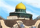 کاریکاتیر.. أنفاق الجرذان تحت المسجد الأقصى
