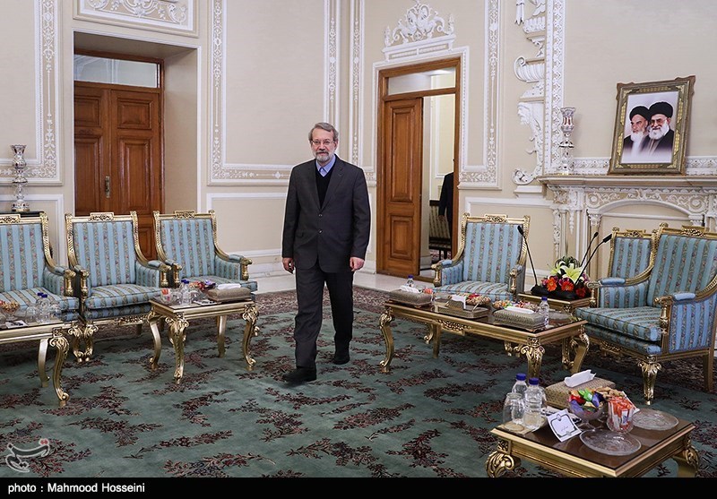 لاریجانی با رئیس مجلس مالی دیدار کرد