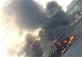 مشرقی بغداد میں بم دھماکہ8 شہید 14 زخمی + تصاویر
