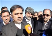 افتتاح محور اردکان چوپانان توسط وزیر راه