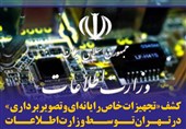 فتوتیتر/ کشف «تجهیزات خاص رایانه‌ای و تصویربرداری» در تهران توسط وزارت اطلاعات