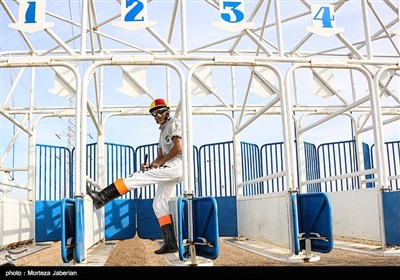 Iranian Horse Racing Competition in Ahvaz
