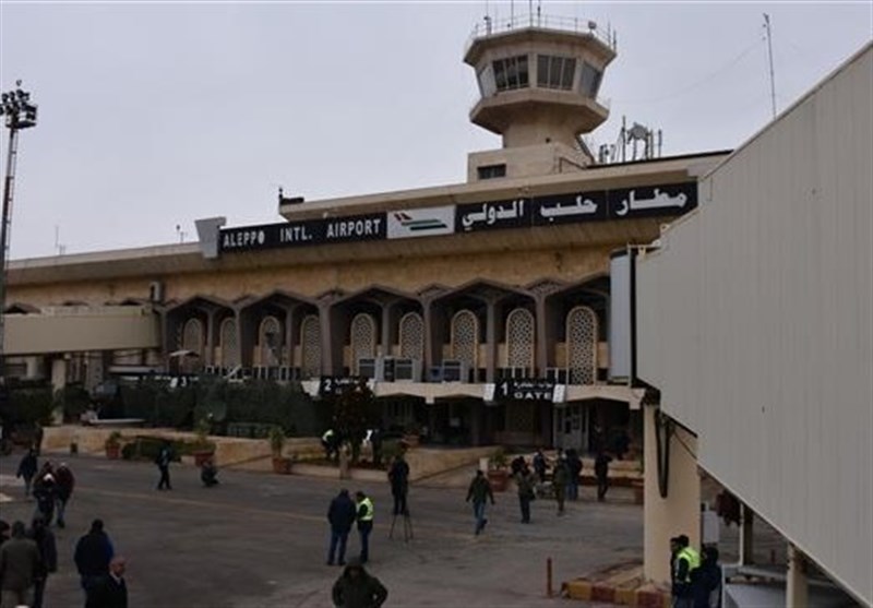 وصول أول رحلة إلى مطار حلب من بیروت بعد استئناف العمل فیه