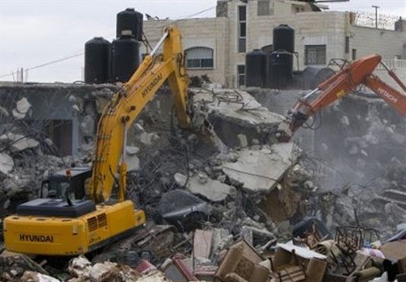تخریب خانه‌های فلسطینیان ساکن قدس