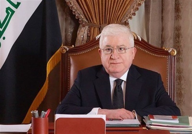 Iraqi President Raps Twin Terrorist Attacks in Tehran