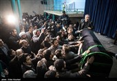 وداع با پیکر آیت الله هاشمی رفسنجانی در حسینیه جماران