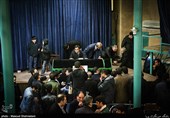 برگزاری مراسم وداع با آیت‌الله هاشمی رفسنجانی در حسینیه جماران