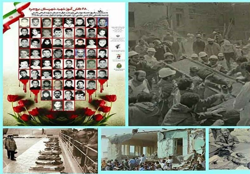 رنگ مظلومیت جاودانه مقاومت ملت ایران/ کشتار 68 دانش‌آموز بروجرد به دست صدام و غرب+فیلم و تصاویر