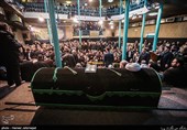  مراسم وداع با پیکر آیت‌الله هاشمی رفسنجانی در حسینیه جماران