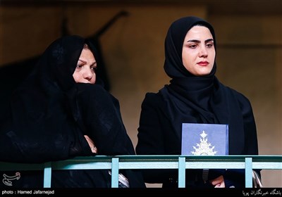  مراسم وداع با پیکر آیت‌الله هاشمی رفسنجانی در حسینیه جماران