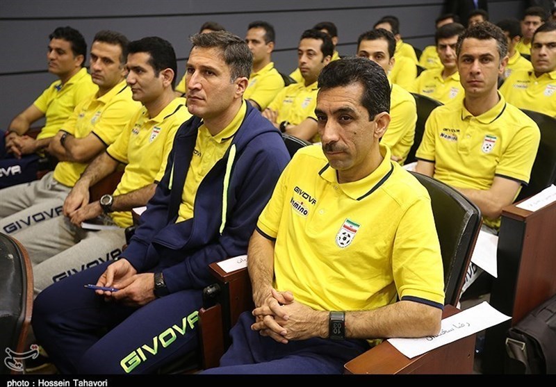 سخندان: همه داوران و کمک‌داوران ایرانی بهترین هستند/ مشخص نیست در جام جهانی باشیم
