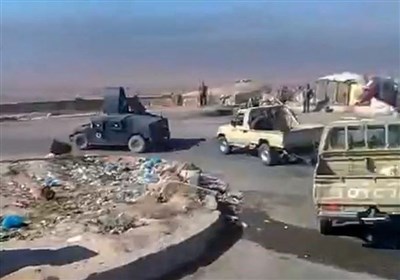 اخراج نظامیان امریکایی توسط نیروهای مردمی از مکحول عراق