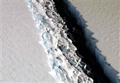 عکس / شکاف در قطب جنوب