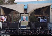 فرانس 24: هزاران نفر پیکر هاشمی رفسنجانی را تشییع کردند