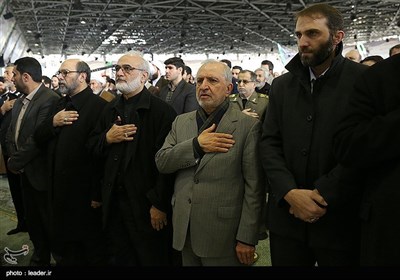 Ritual Prayers at Ex-President’s Funeral Led by Ayatollah Khamenei