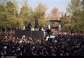 رای الیوم: ده‌ها هزار نفر در مراسم تشییع رئیس جمهور اسبق ایران شرکت کردند