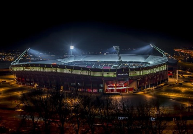 فوتبال جهان| ریزش سقف ورزشگاه باشگاه آلکمار هلند + عکس