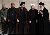 مراسم ترحیم آیت‌الله هاشمی رفسنجانی در حسینیه امام‌خمینی(ره)