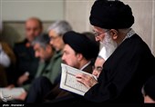 Leader Attends Memorial Service for Ex-Iranian President Rafsanjani